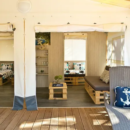 Luxusní stan Luxury Glamping Tents | Camping Park Soline Biograd Na Moru